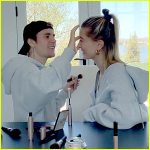 Hailey Bieber Gets Her Makeup Done By Husband Justin in New 'Biebers on Watch'