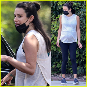 Lea Michele Shows Off Baby Bump on Afternoon Hike