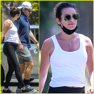 See the First Candid Photos of Lea Michele Since Pregnancy News