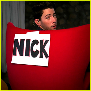 Nick Jonas Found the Perfect Red Chair for 'The Voice' At-Home Episodes!