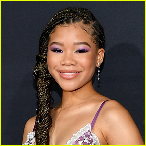 Storm Reid Shares She Just Graduated High School A Year Early Skai Jackson Storm Reid Just Jared Jr