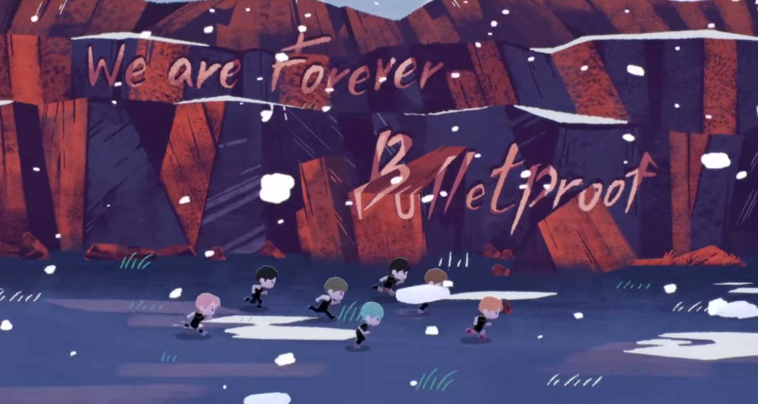 BTS Debut Animated ‘We Are Bulletproof The Eternal’ Music Video