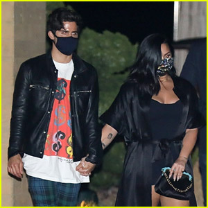 Demi Lovato Goes On a Friday Night Date with Boyfriend Max Ehrich