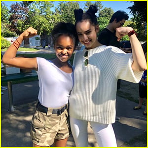 Lidya Jewett Shares 'Feel The Beat' Behind-The-Scenes Photos With Sofia Carson & More