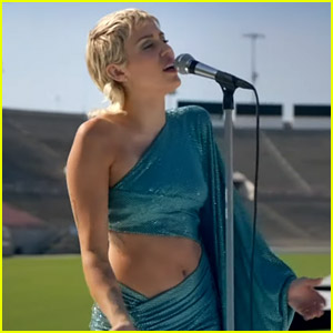 Miley Cyrus Performs a Classic Beatles Song to an Audience of Zero (Video)
