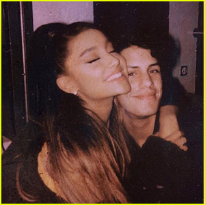 Ariana Grande Reacts To Bff Matt Bennett S Thank U Next Cover Album Ariana Grande Matthew Bennett Music Just Jared Jr