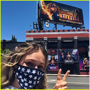 Brec Bassinger Freaks Out Seeing Herself on a 'DC's Stargirl' Billboard