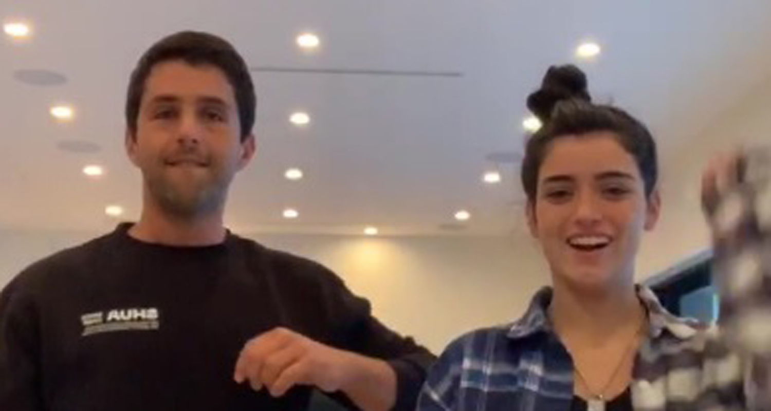 Dixie D’Amelio Teaches Josh Peck All About TikTok, Helps Him Make His