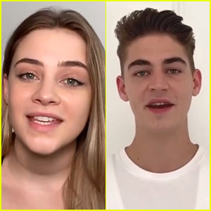 Josephine Langford & Hero Fiennes-Tiffin Introduce Dylan Sprouse to 'After' Fans In New Video