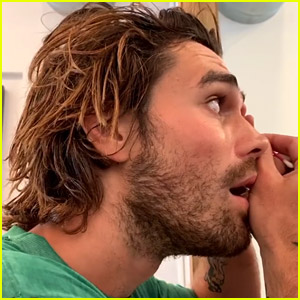 KJ Apa Breaks Down in Tears After Getting a Piece of Metal Out of His Eye (Video)