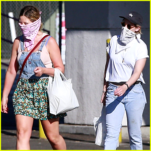 Kristen Stewart Rocks A Bandana Mask For Rite Aid Run