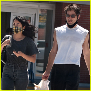 Camila Mendes & Grayson Vaughan Pick Up Goodies For Her Pup Truffle