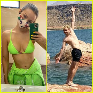 Dove Cameron Thomas Doherty Share Photos Videos From Utah Trip