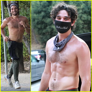 'DWTS' Pro Alan Bersten Shows Off Shirtless Body While Training For Upcoming Season