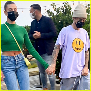 Justin Bieber Holds Hands with Hailey After Dinner at Nobu