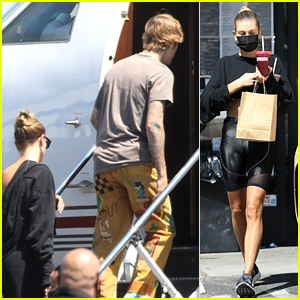 Justin Bieber and Hailey Baldwin catch up over lunch