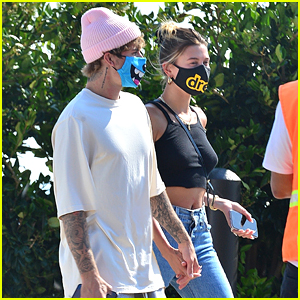 Justin Bieber and Hailey Baldwin catch up over lunch