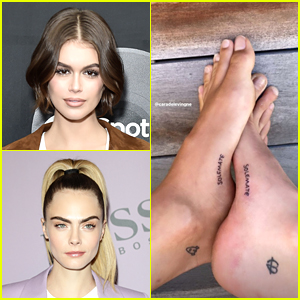 Are Sofia Carsons Purple Hearts Tattoos Real Details