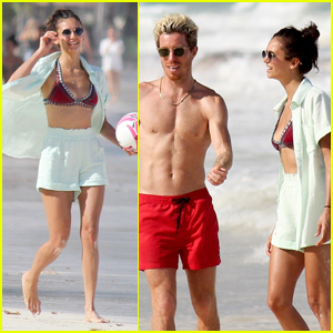Nina Dobrev & Boyfriend Shaun White Vacation with Friends in Mexico!