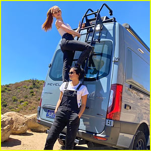 See Pics From Madelaine Petsch's Surprise Birthday Road Trip With Camila Mendes