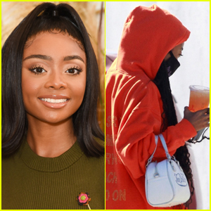 Skai Jackson Appears to Be Joining 'Dancing with the Stars,' Arrives at Dance Studio with This Pro!
