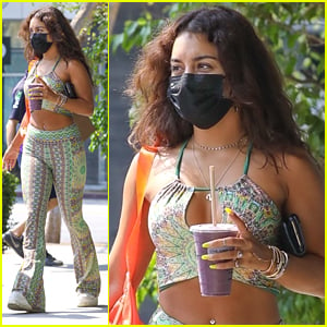 Vanessa Hudgens Goes Retro With Her Latest Workout Look!