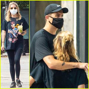 Ashley Benson Gets Smoothies with G-Eazy After a Hike
