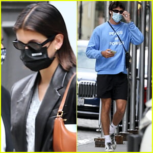 New Couple Jacob Elordi And Kaia Gerber Walking Around