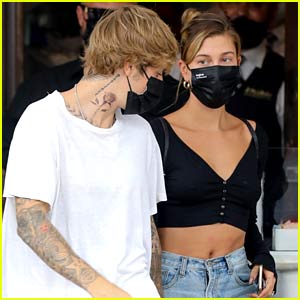 Justin Bieber and Hailey Baldwin catch up over lunch