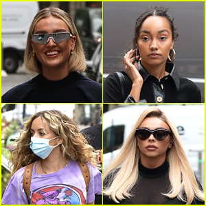 Little Mix Step Out For Radio Promo Ahead of Announcing 'The Search' Premiere Date