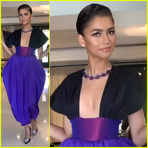 Zendaya Shows Off Her First Gorgeous Look for Emmy Awards 2020