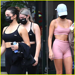 Addison Rae Attends Yoga Class With Hailey Bieber After Streamys Nominations