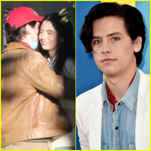 Cole Sprouse Hugs Model Reina Silva While Out in Vancouver!