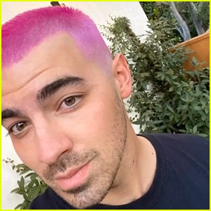 Joe Jonas Debuts Pink Hair For Breast Cancer Awareness Month