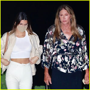 Kendall Jenner Catches Up with Caitlyn Jenner at Dinner in Malibu