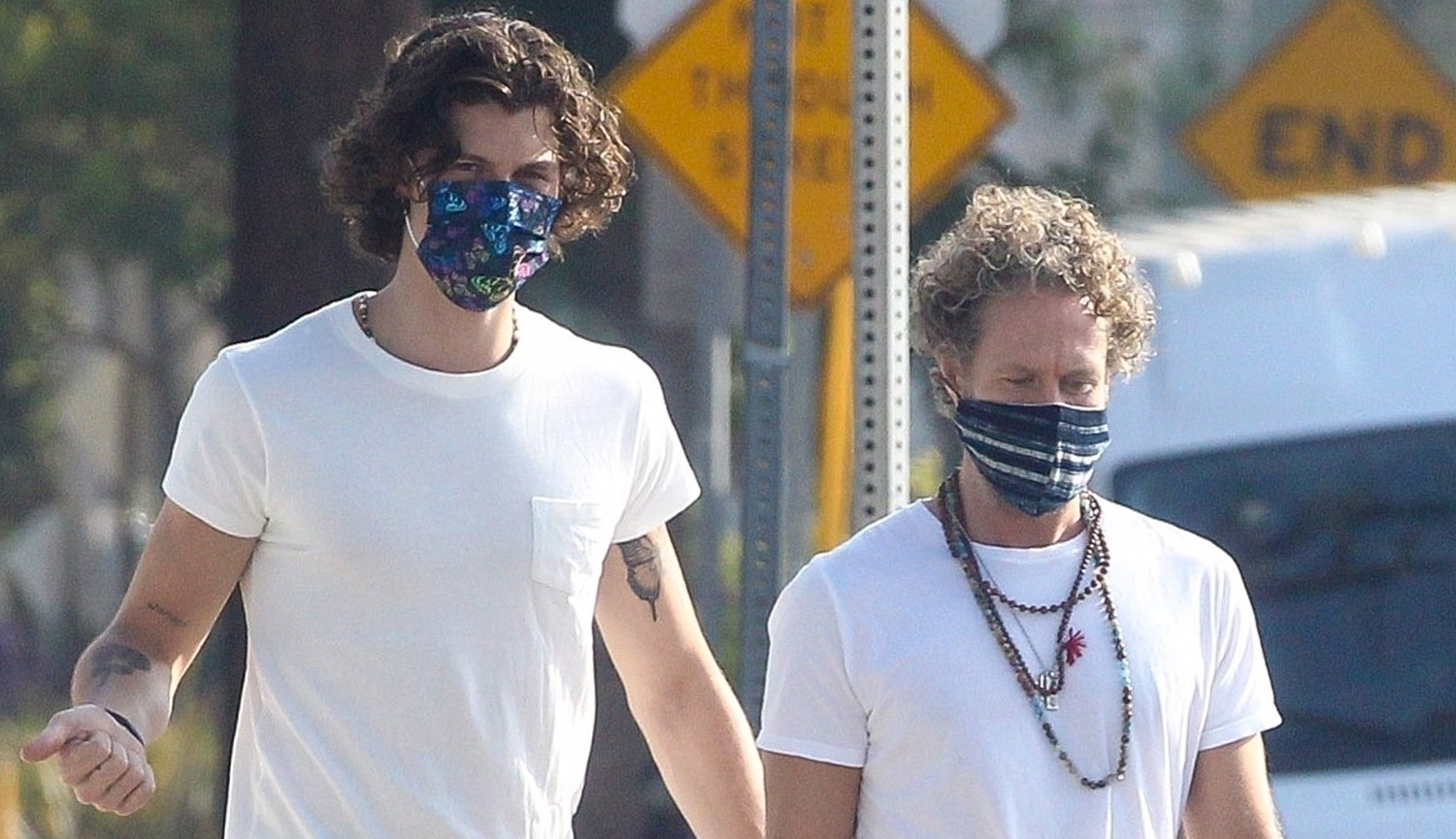 Shawn Mendes Matches with His Tour Manager in L.A. Cez Darke, Shawn