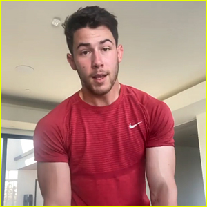 Nick Jonas Shared a Workout Video, But We're The Ones Sweating!