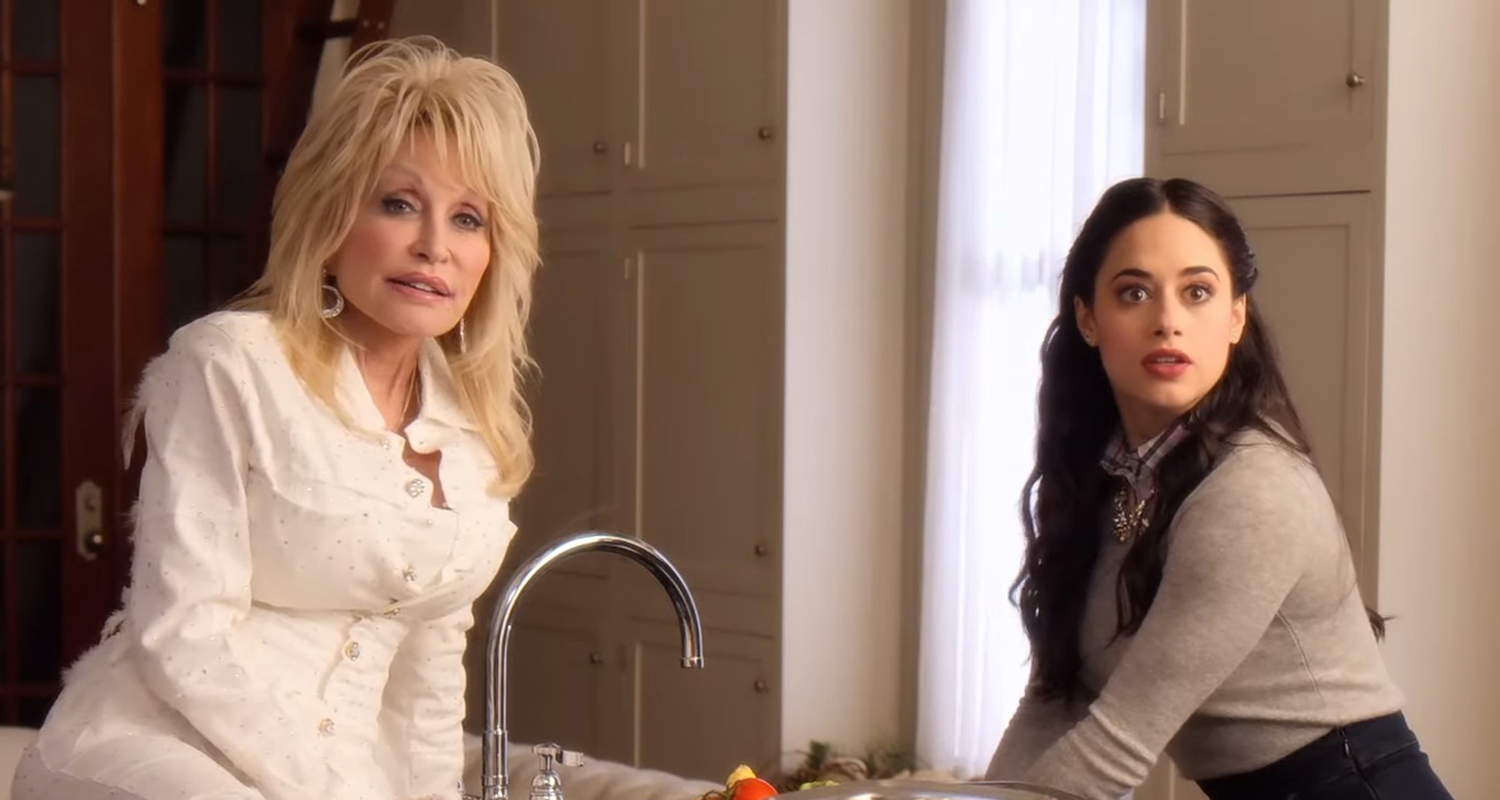 Jeanine Mason Sings & Dances With THE Dolly Parton In New ‘Christmas On