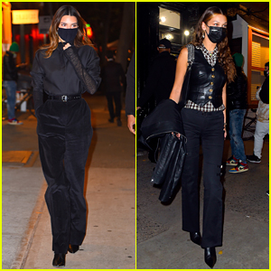 Kendall Jenner Steps Out for Dinner in NYC with Bella Hadid