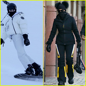 Kendall Jenner Goes Snowboarding in Aspen on New Year's Eve
