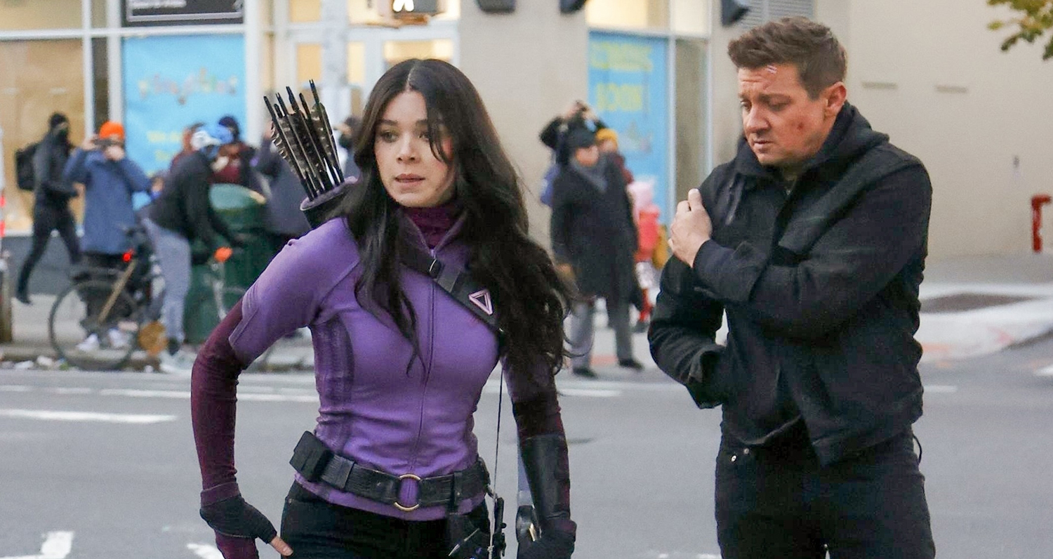 Hailee Steinfeld Turns Into Kate Bishop On ‘Hawkeye’ Set In NYC