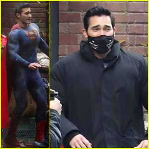 Tyler Hoechlin Looks Super Buff In New Super Suit On 'Superman & Lois' Set, Superman & Lois, Tyler Hoechlin