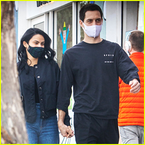 Camila Mendes & Grayson Vaughan Hold Hands While Out In Los Angeles