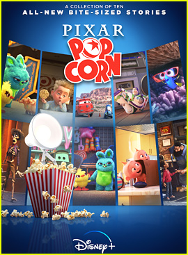 Disney+ Debuts 'Pixar Popcorn' Trailer On National Popcorn Day!