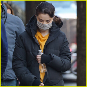 Selena Gomez Masks Up While on Set of 'Only Murders In The Building'
