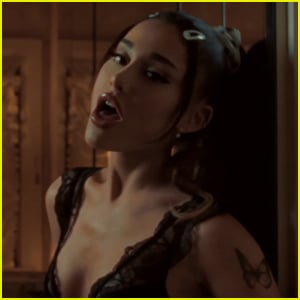 Ariana Grande Shows Off Her Sexy Side in '34+35' Remix Video with Doja Cat & Megan Thee Stallion - Watch!