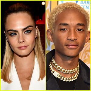 Jaden Smith Gave Cara Delevingne a Giant Bouquet of Roses on Valentine's Day!