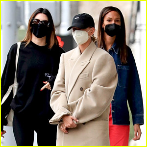 Kendall Jenner Spends the Morning with Hailey Bieber & Joan Smalls!