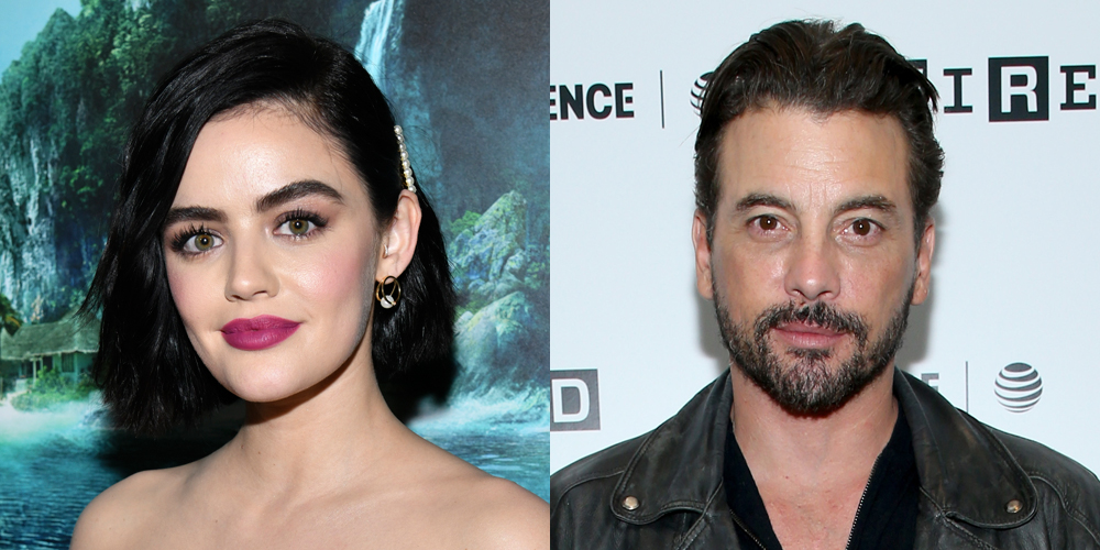 Lucy Hale Spotted Kissing Skeet Ulrich In New Pics! Lucy Hale, Skeet Ulrich Just Jared Jr.