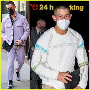 Nick Jonas Keeps Rocking Cool Outfits in NYC, Plus Watch His 'SNL' Promo